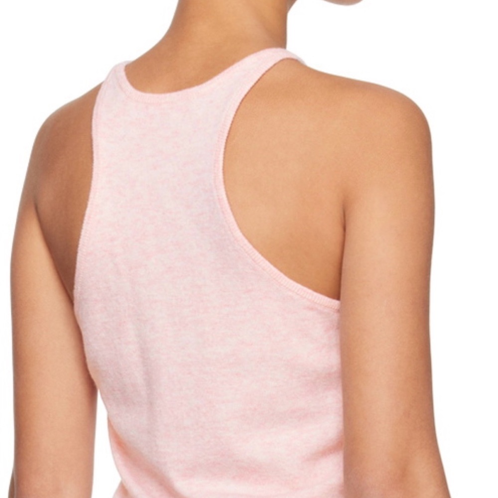 STAUD Ayana Wool Blend Knit Tank Top NWT Pink “Blossom” Size M - Picture 10 of 12